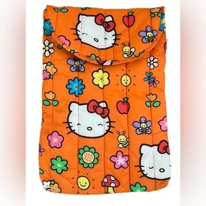 Hello Kitty Orange Floral Sleeping Bag